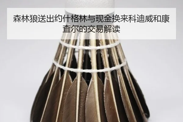 森林狼送出约什格林与现金换来科迪威和康查尔的交易解读
